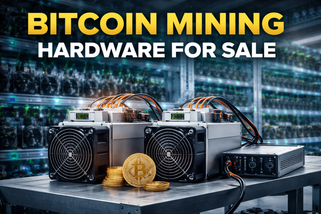 Bitcoin mining hardware for sale