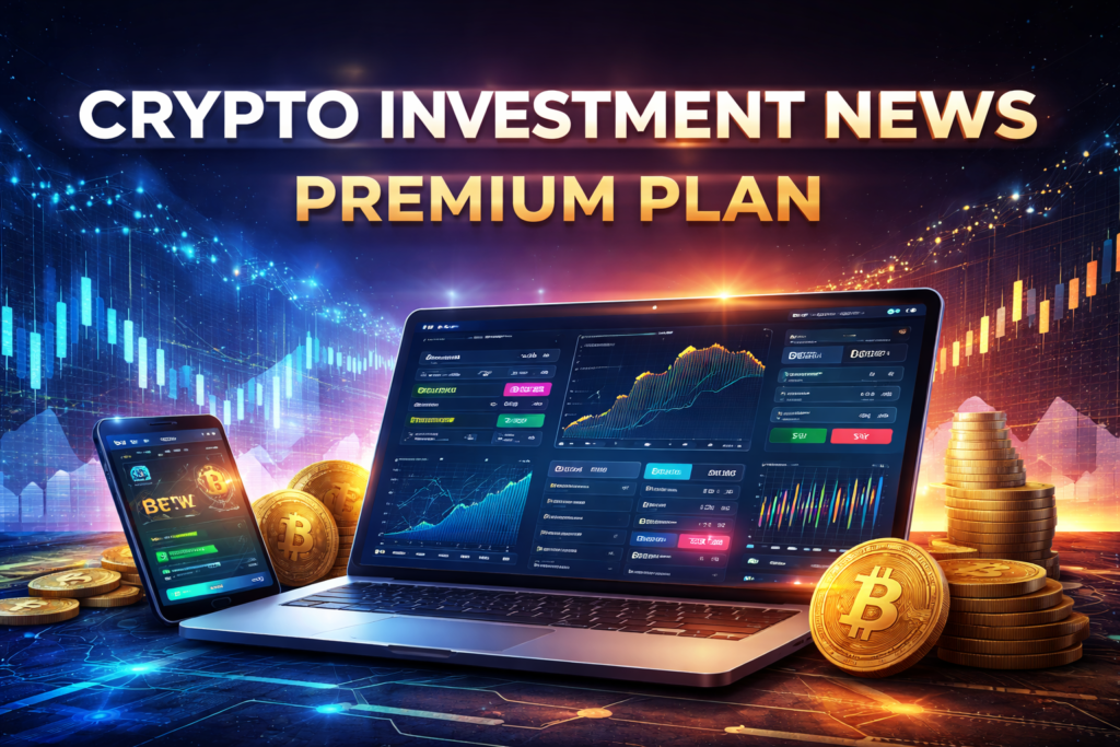 Crypto investment news premium plan