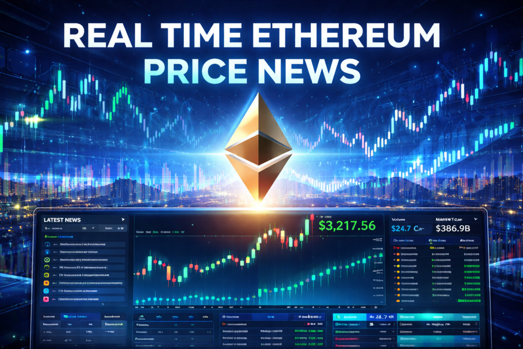 Real Time Ethereum Price News Live ETH Market Analysis Real time ethereum price news