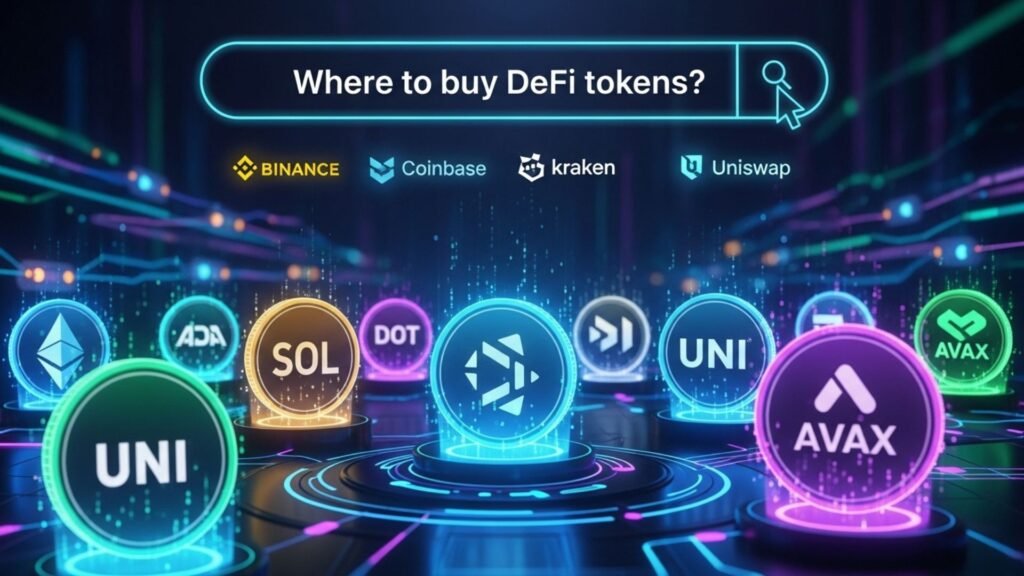 where to buy defi tokens