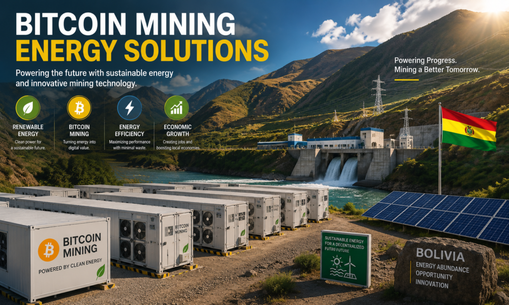 Bitcoin mining energy solutions